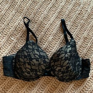 Aerie Black Lace Bra 34B